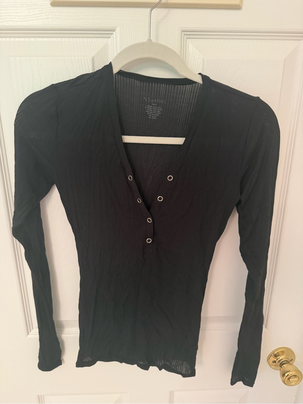 Negative Underwear Whipped Henley Top